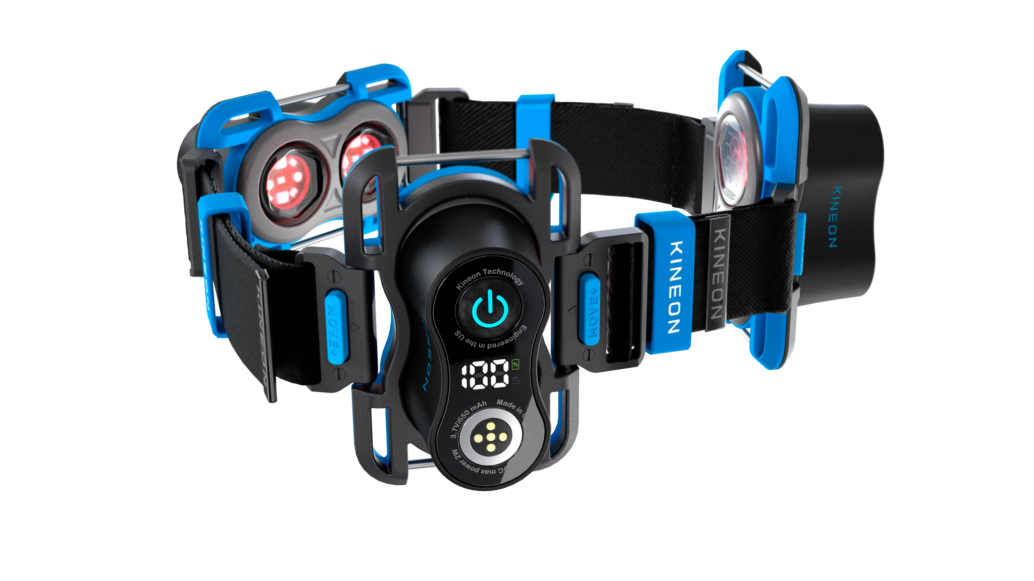 Kineon MOVE+ device with three flexible light modules